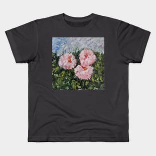 Pink Roses Kids T-Shirt